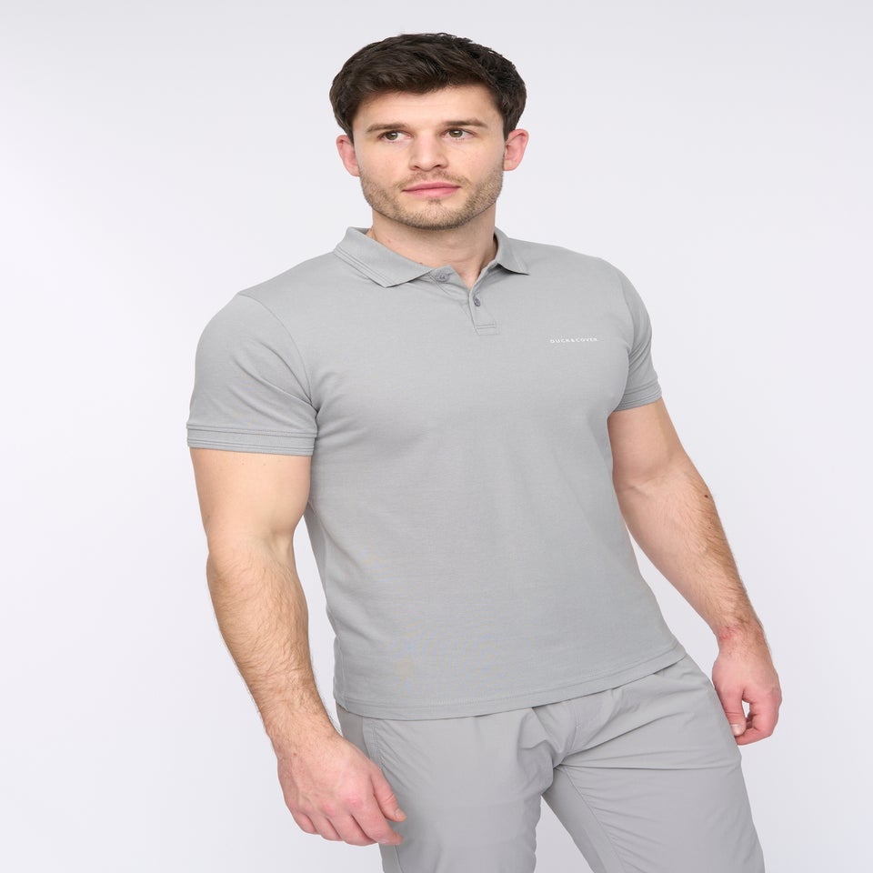 Duck & Cover Grey Limatar Polo