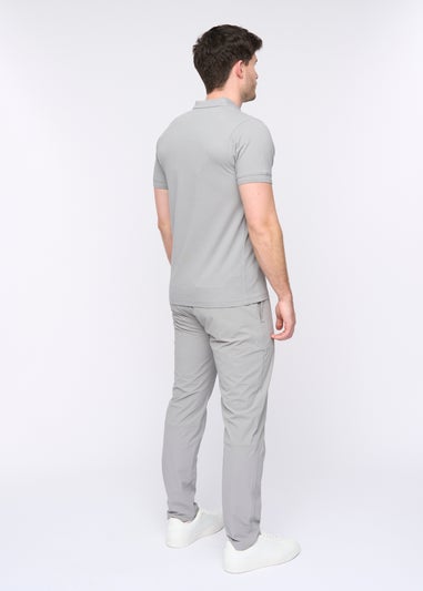 Duck & Cover Grey Limatar Polo