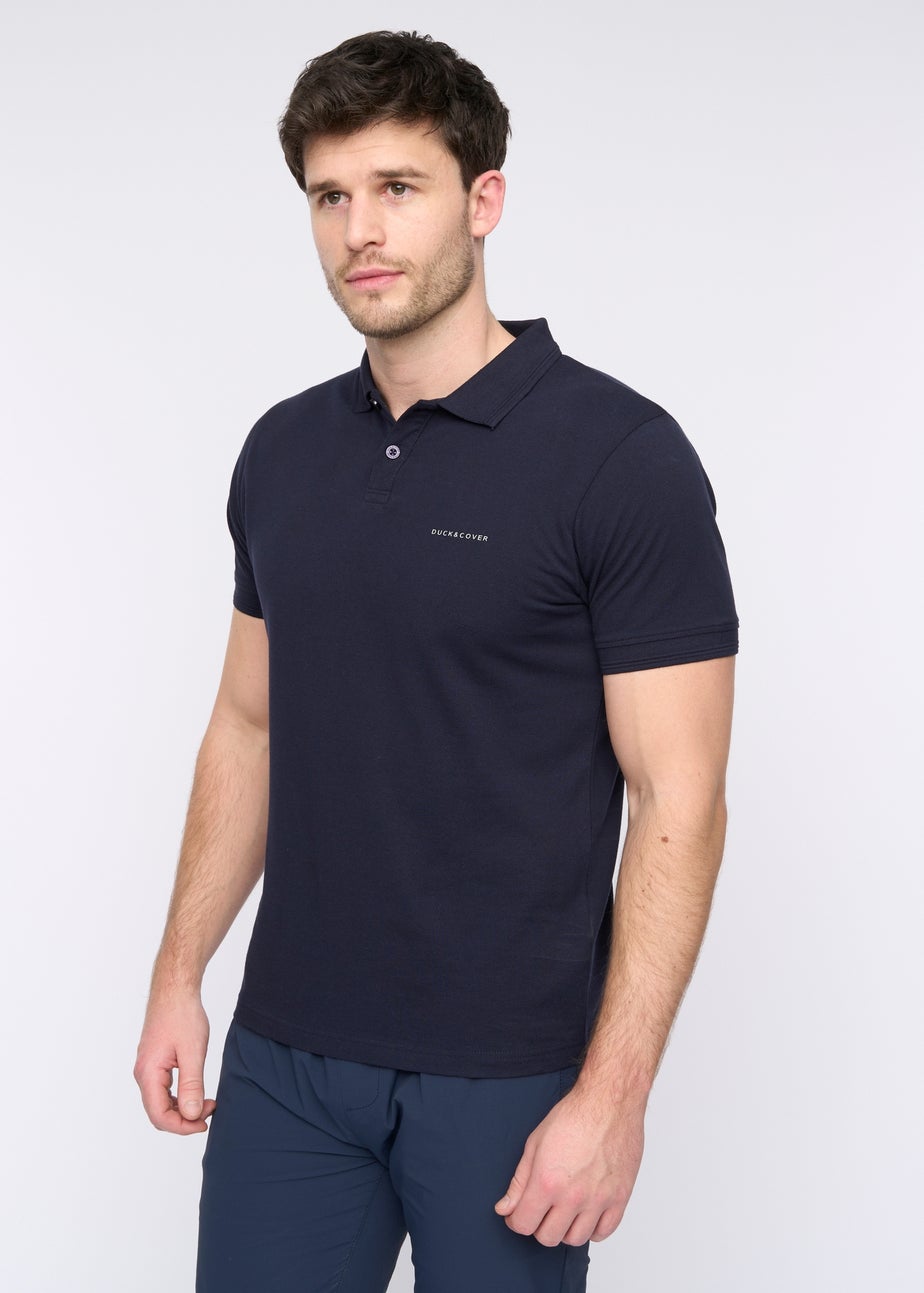 Duck & Cover Navy Limatar Polo