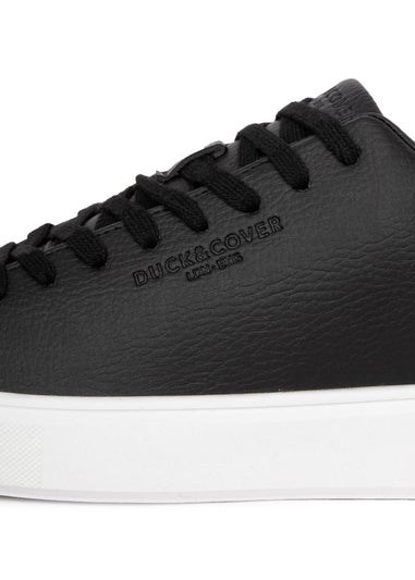 Duck & Cover Black Kremes Trainers