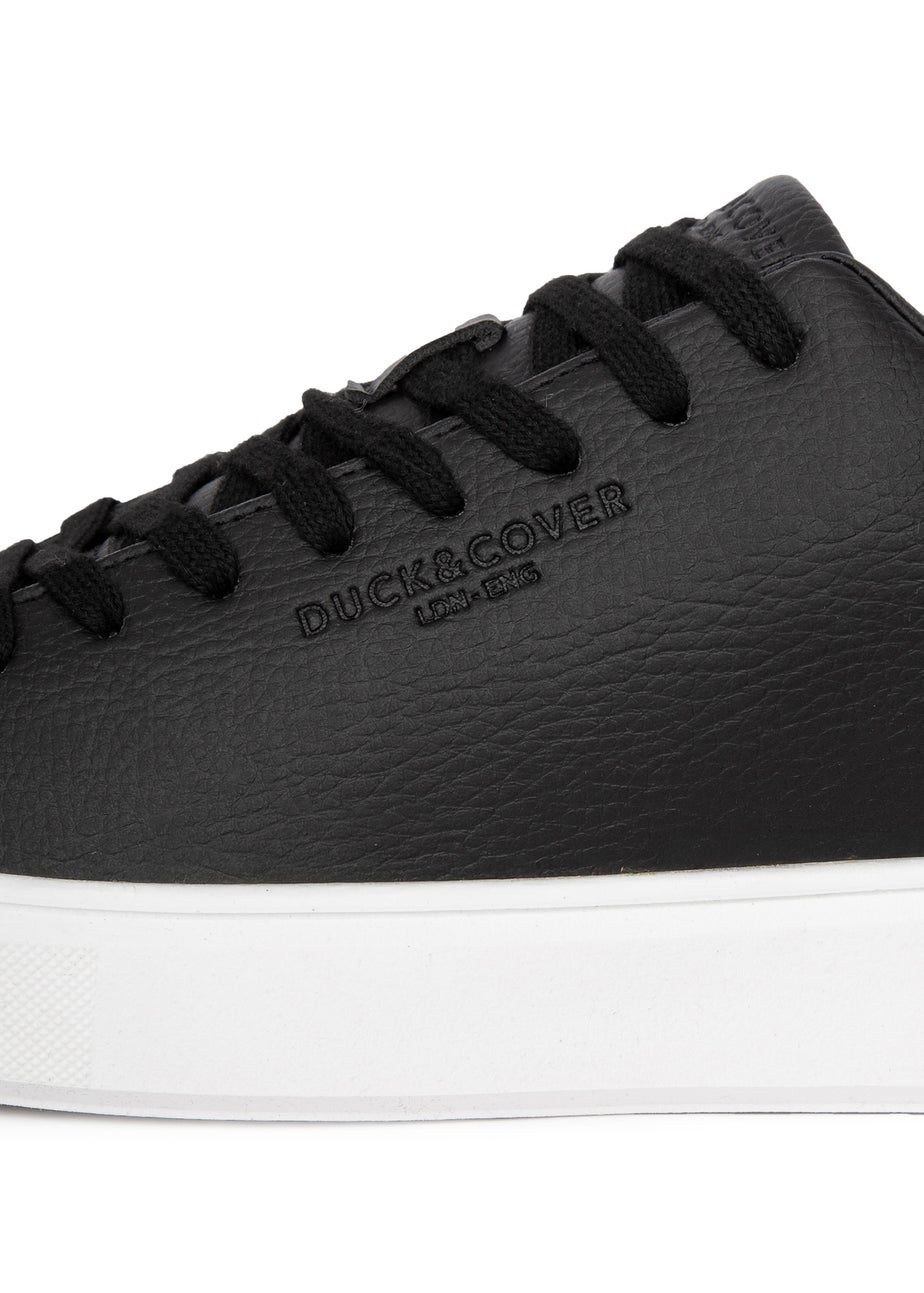 Duck & Cover Black Kremes Trainers