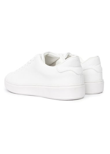 Duck & Cover White Kremes Trainers