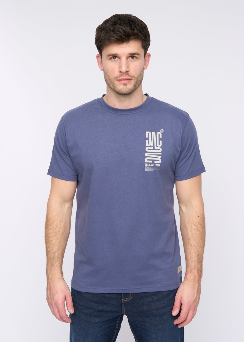 Duck & Cover Navy Tremake T-Shirt