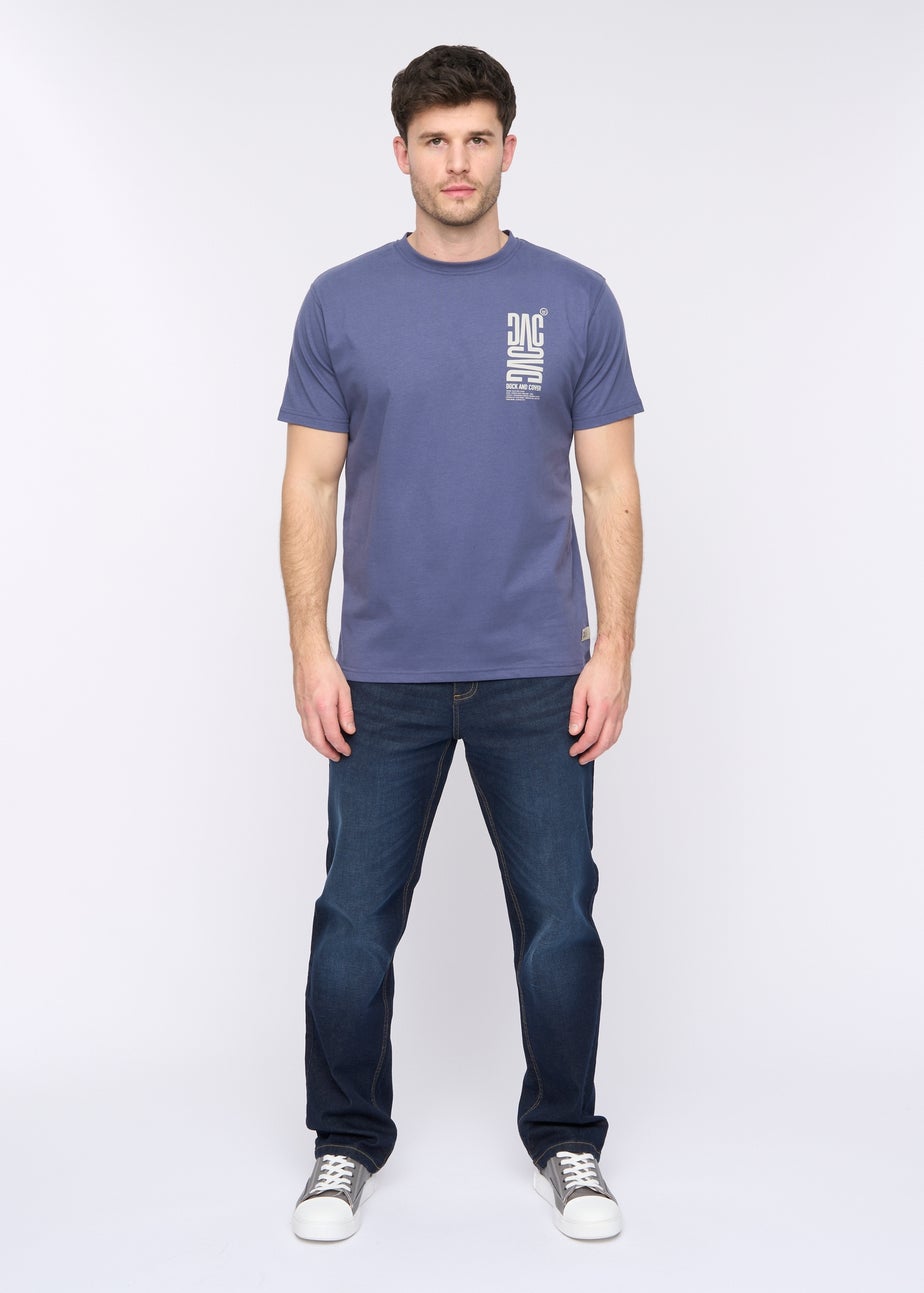 Duck & Cover Navy Tremake T-Shirt