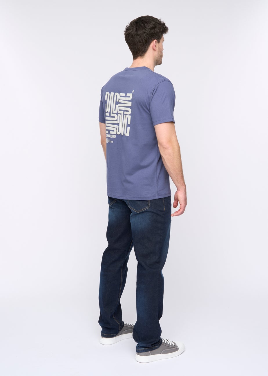 Duck & Cover Navy Tremake T-Shirt