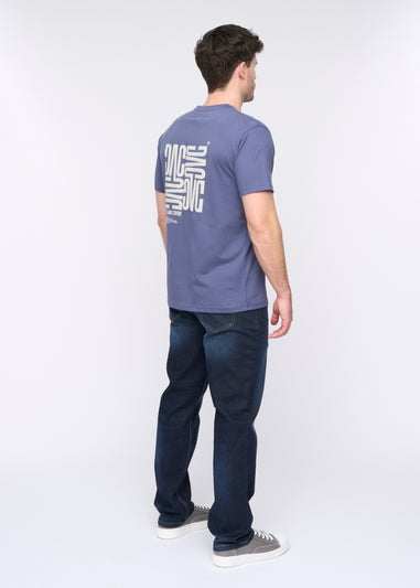 Duck & Cover Navy Tremake T-Shirt