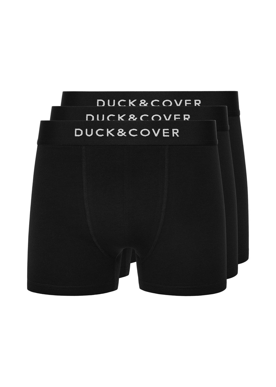 Duck & Cover Black Sagnet A Boxers 3pack