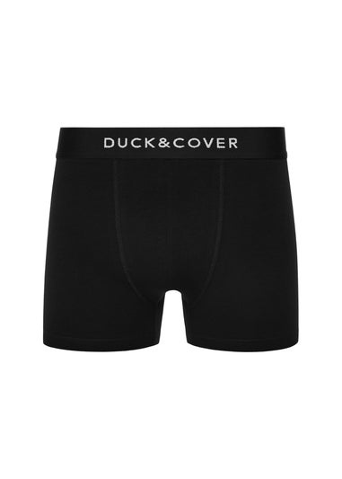 Duck & Cover Black Sagnet A Boxers 3pack