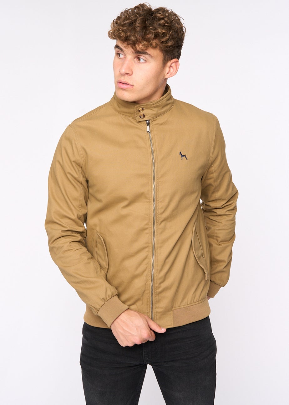 Blouson Harrington Original Tan - Intemporel, Coupe Ajustée Et Fabriqué En Matière Recyclée !