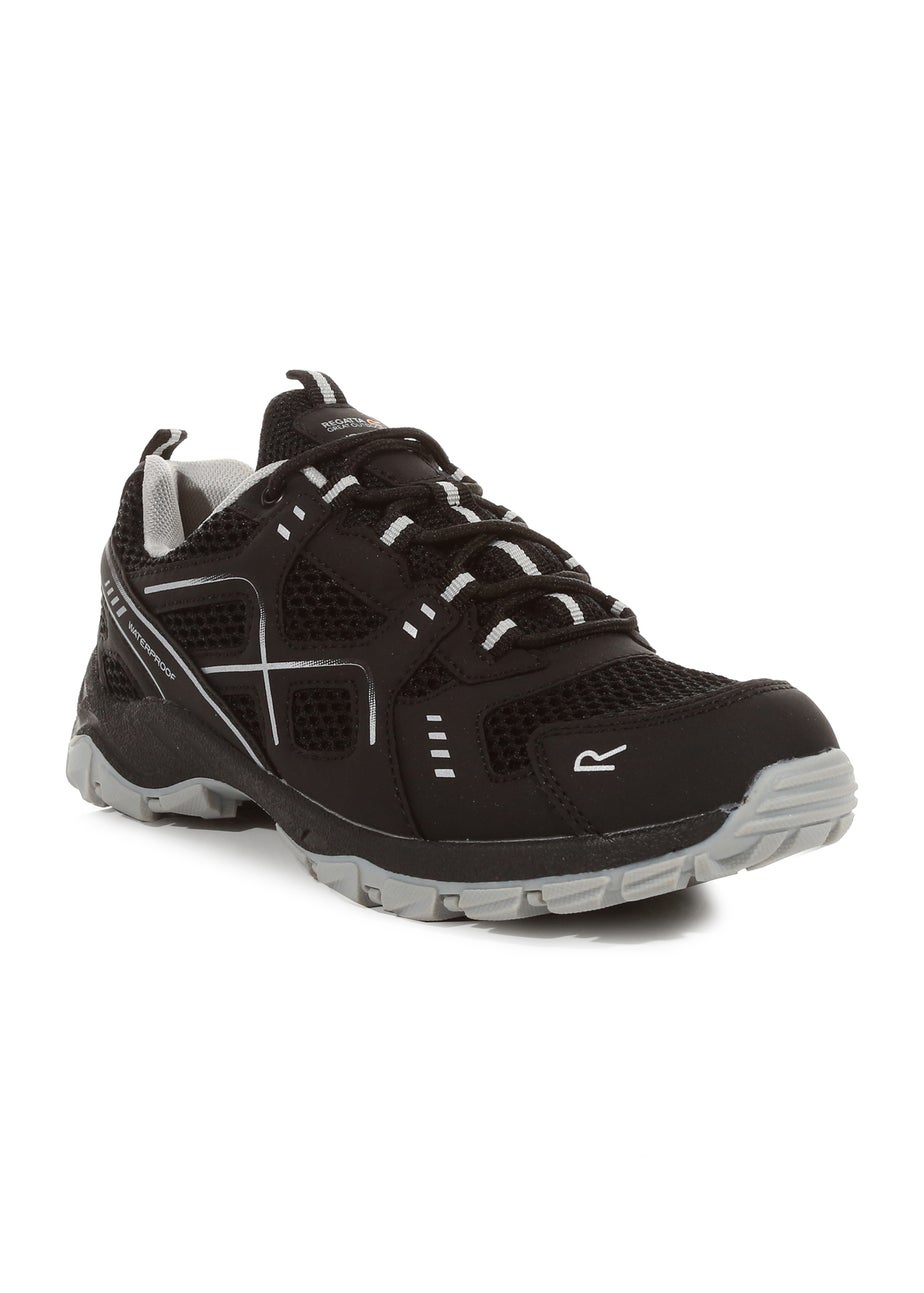 Regatta Black Cyberspace Lady Vendeavour Waterproof Isotex Walking Shoes