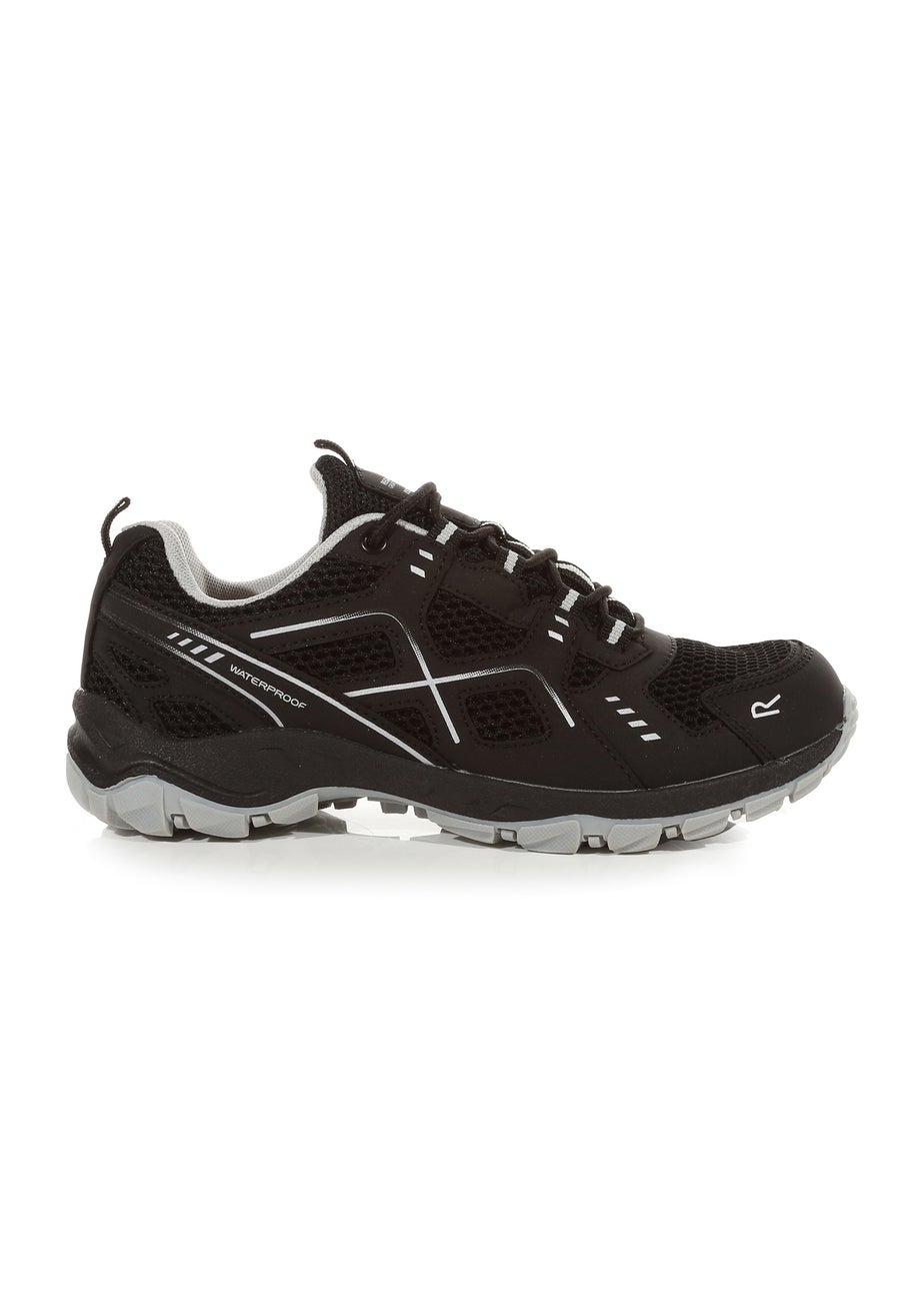 Regatta Black Cyberspace Lady Vendeavour Waterproof Isotex Walking Shoes