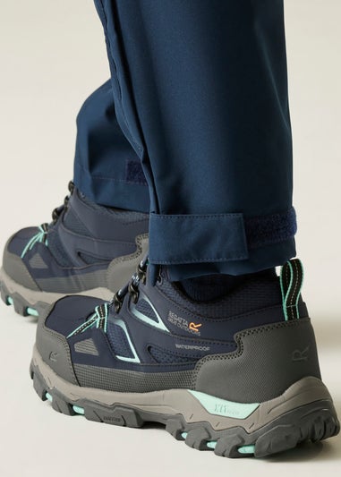 Regatta Navy Aruba Blue Holcombe Low III Waterproof Breathable Isotex Walking Shoes