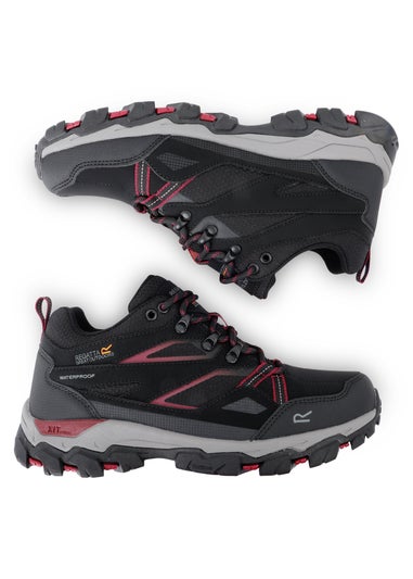 Regatta Black Beaujolais Holcombe Low III Waterproof Breathable Isotex Walking Shoes