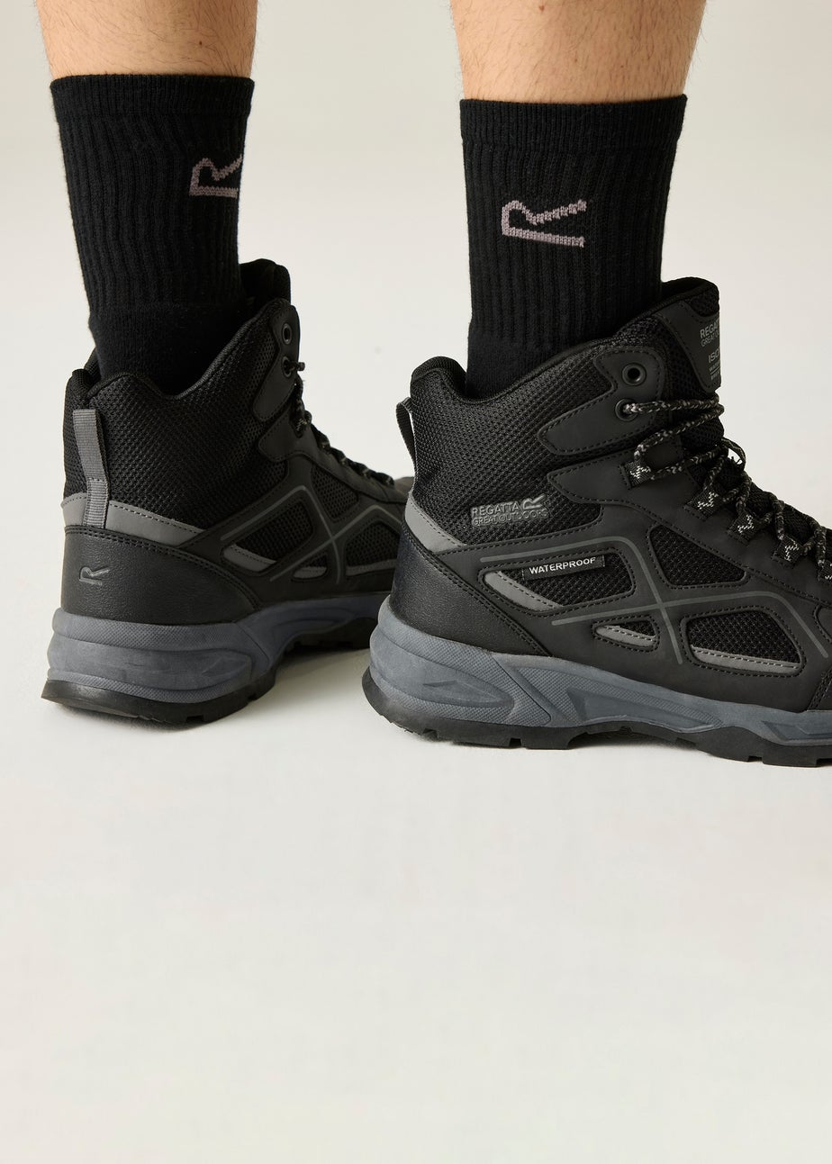Regatta Black Granite Vendeavour Boot Waterproof, Breathable Boots