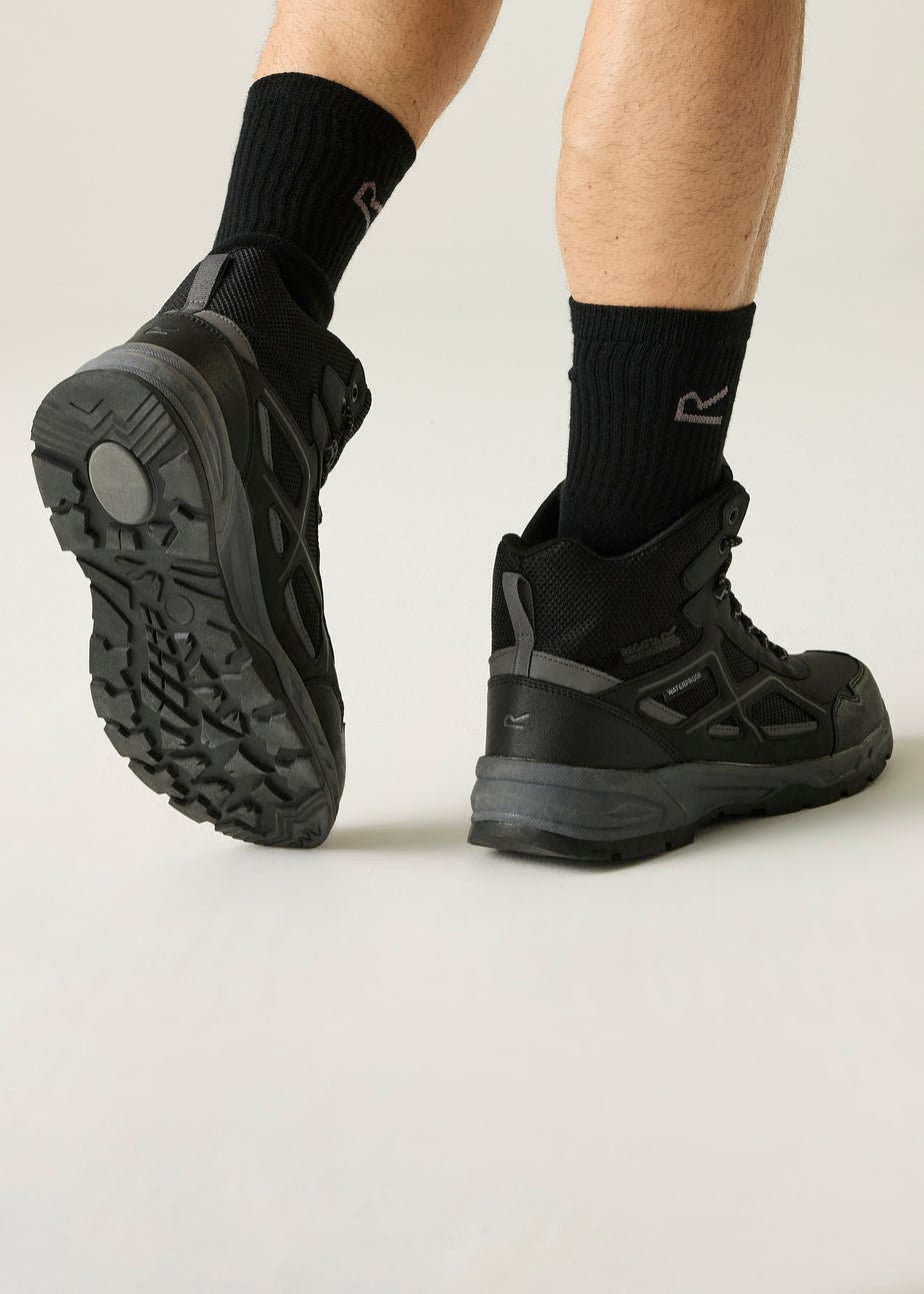 Regatta Black Granite Vendeavour Boot Waterproof, Breathable Boots