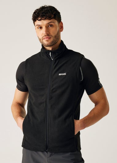 Regatta Black Tobias II Anti Pill Symmetry Bodywarmer