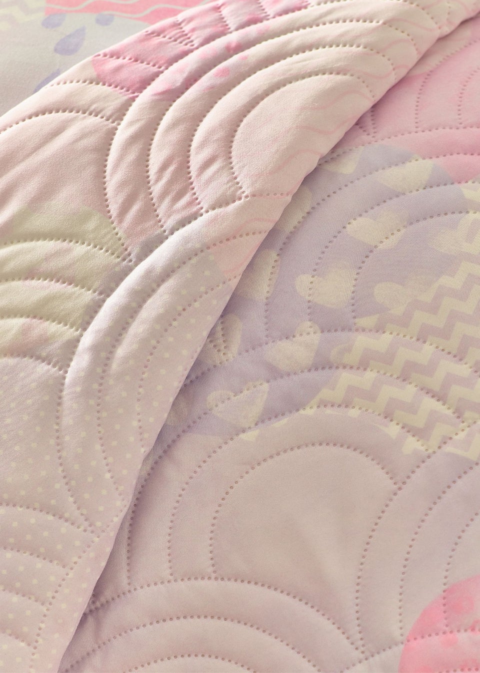 Catherine Lansfield Kids Soft Cloud Pink Pastel Bedspread (150x200cm)