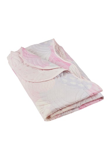 Catherine Lansfield Kids Soft Cloud Pink Pastel Bedspread (150x200cm)