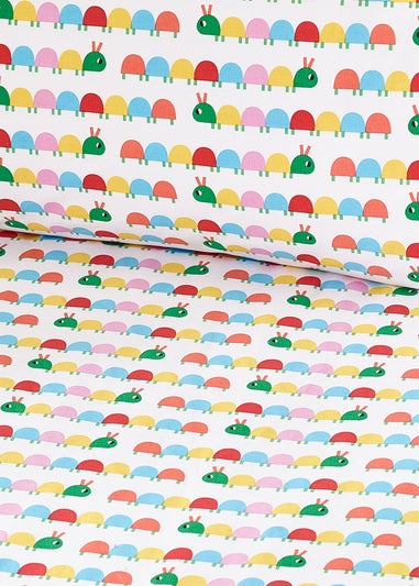 Catherine Lansfield Kids Curious Caterpillar Bright Fitted Sheet