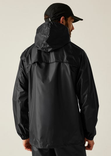 Regatta Black Adult Stormbreak Waterproof Hydrofort Jacket