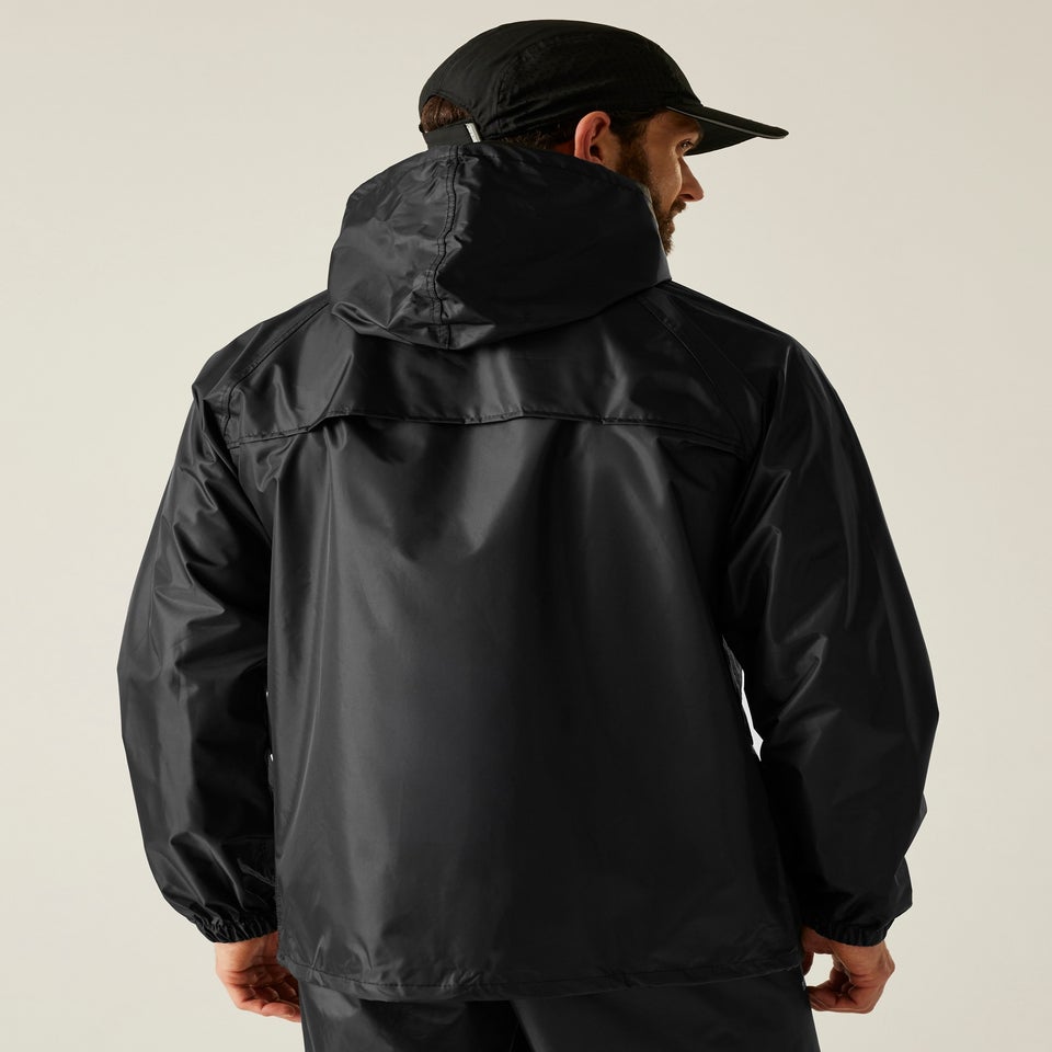 Regatta Black Adult Stormbreak Waterproof Hydrofort Jacket