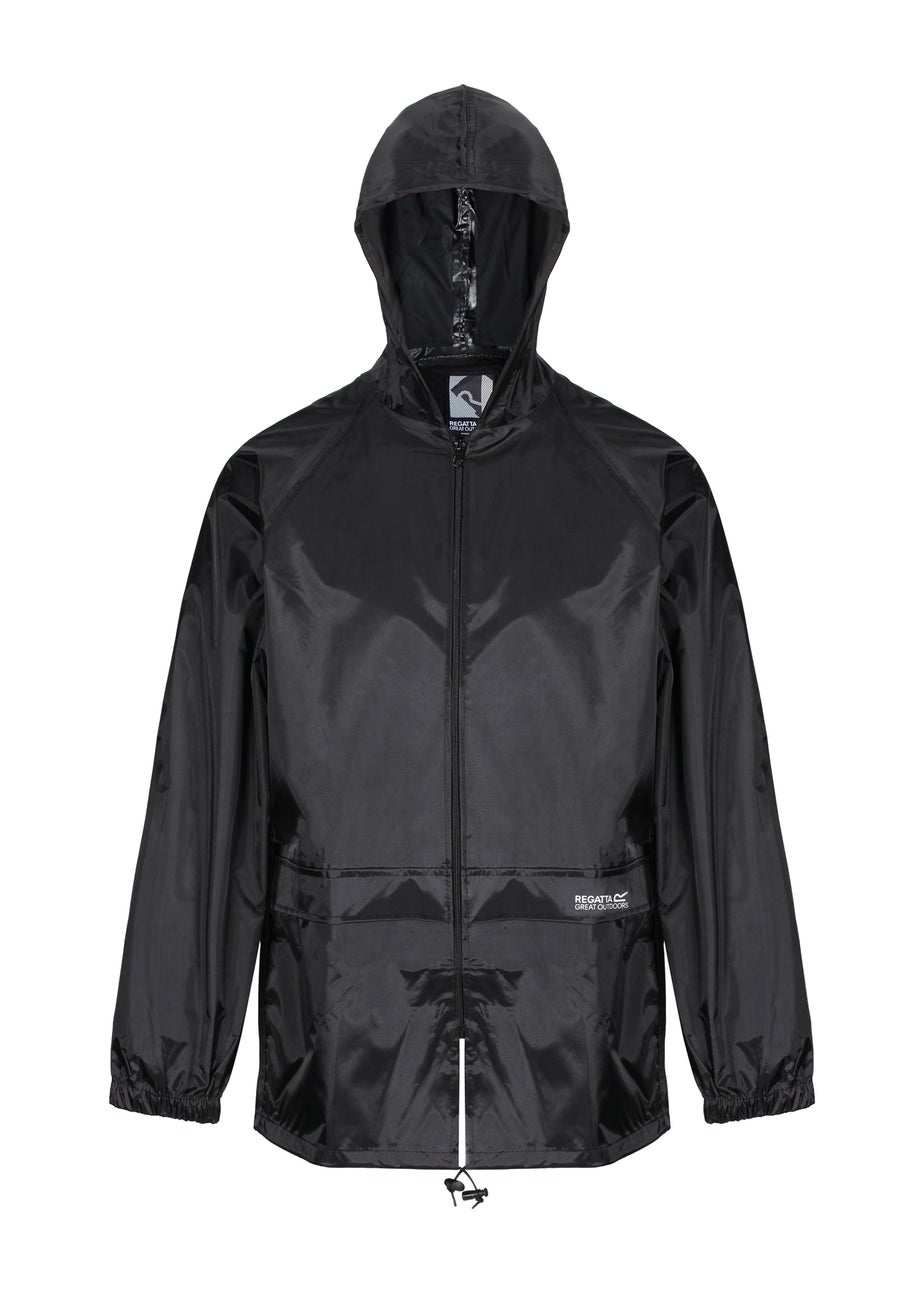 Regatta Black Adult Stormbreak Waterproof Hydrofort Jacket