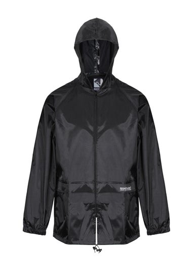Regatta Black Adult Stormbreak Waterproof Hydrofort Jacket