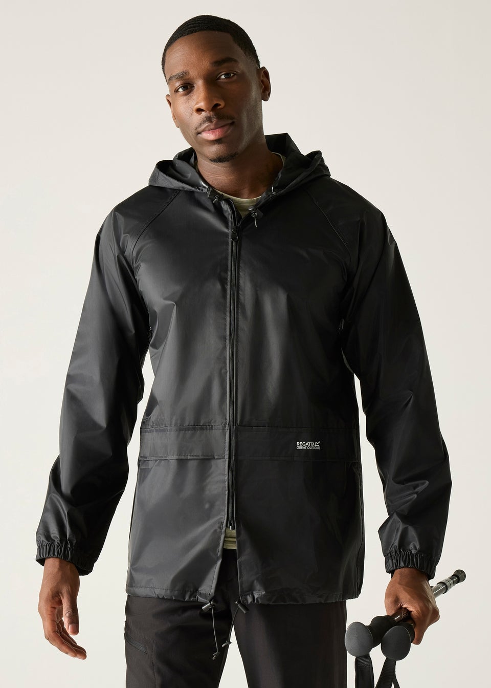 Regatta Black Stormbreak Waterproof with Hydrafort Technology Jacket
