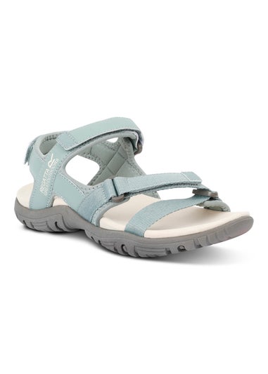 Regatta Sage Green Light Vanilla Santa Clara II Sandals