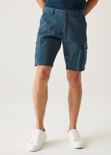 Regatta Dark Blue Ruwan Multi Pocket Shorts