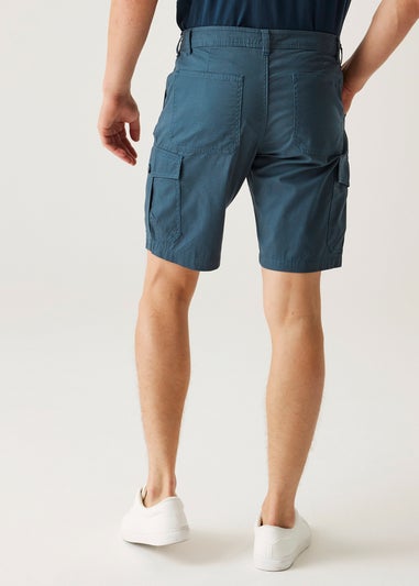 Regatta Dark Blue Ruwan Multi Pocket Shorts