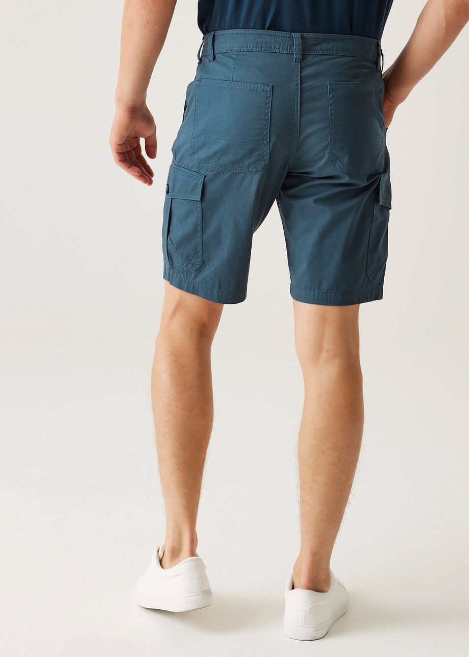 Regatta Dark Blue Ruwan Multi Pocket Shorts