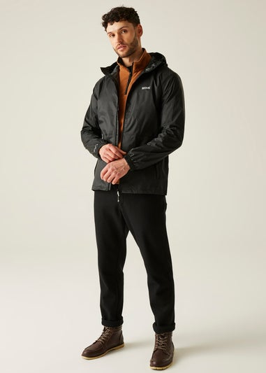 Regatta Black Pack It III Waterproof Breathable Isolite Jacket
