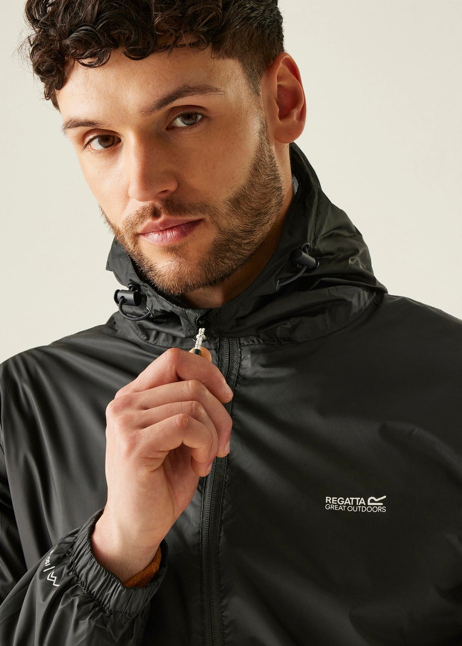 Regatta Black Pack It III Waterproof Breathable Isolite Jacket
