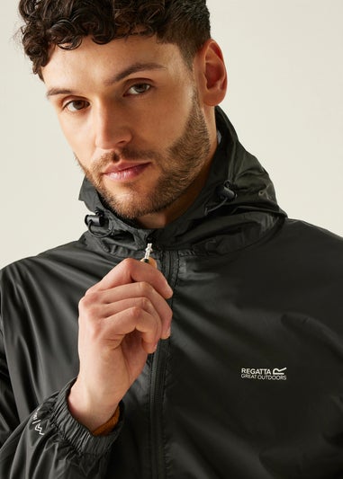 Regatta Black Pack It III Waterproof Breathable Isolite Jacket