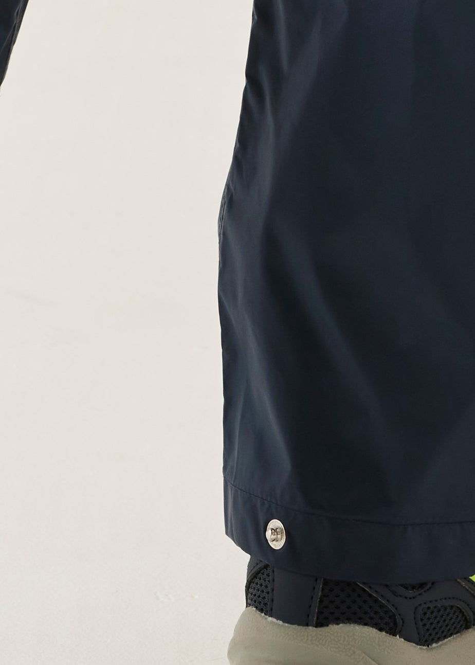 Regatta Dark Blue Kids Pack It Waterproof Breathable Isolite Overtrousers