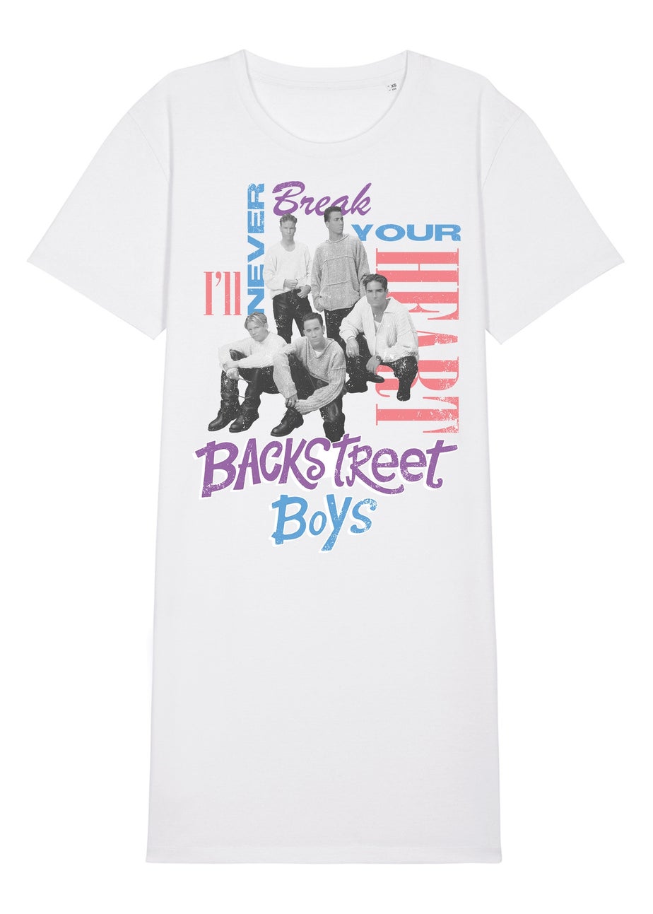 Backstreet Boys Tour White Music Nightdress