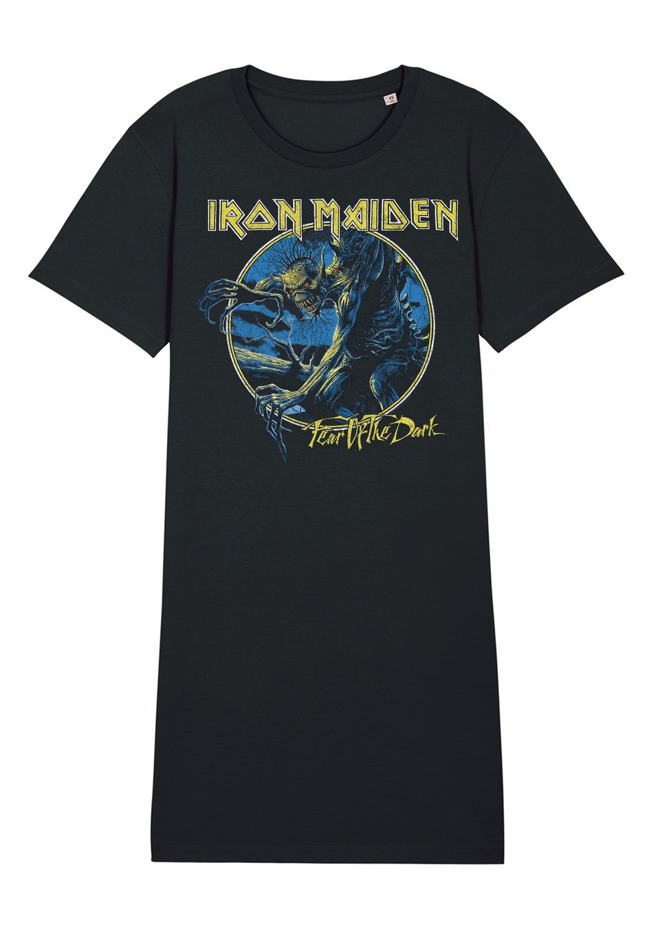 Iron Maiden Fear of the Dark Black Music Nightdress