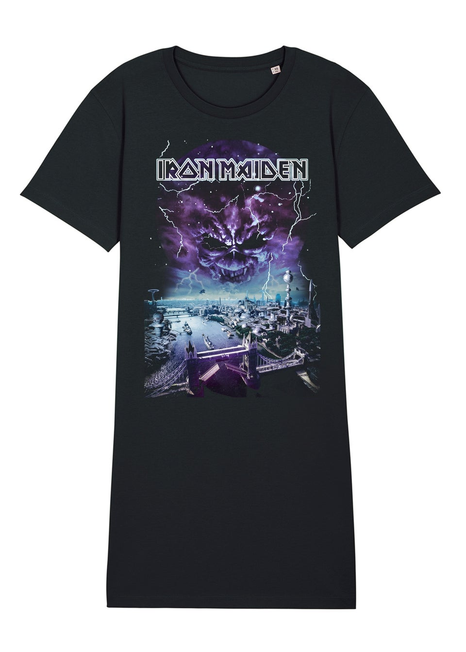 Iron Maiden London Black Music Nightdress