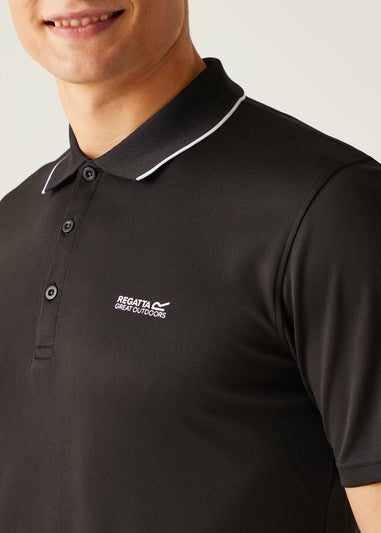 Regatta Black Maverik V Quick Dry T Shirt