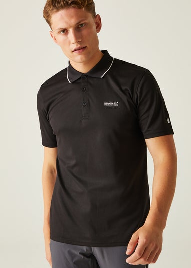 Regatta Black Maverik V Quick Dry T Shirt