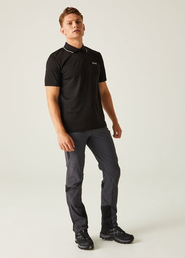 Regatta Black Maverik V Quick Dry T Shirt
