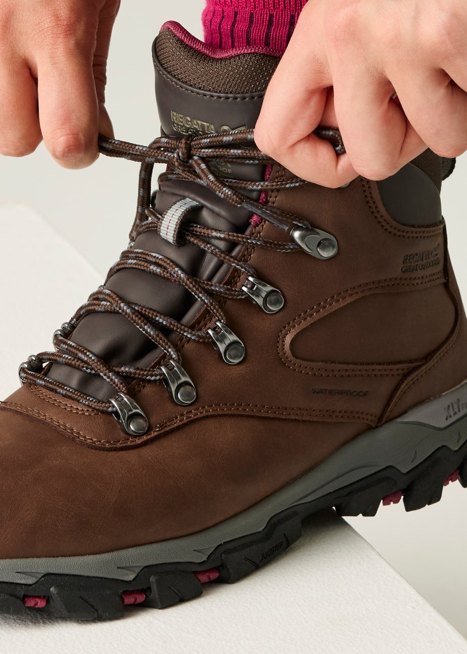 Regatta Chestnut Holcombe Classic Waterproof Breathable Isotex Walking Boots