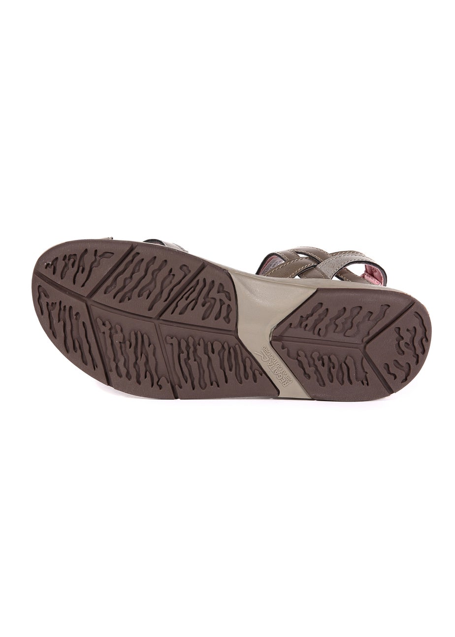 Regatta Walnut Mellowrose Santa Cruz EVA Cushioned Sandals