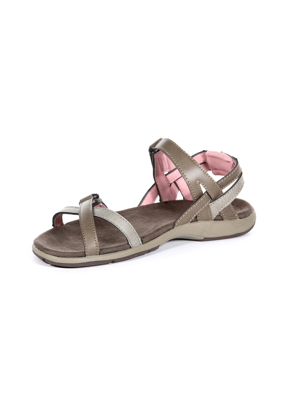 Regatta Walnut Mellowrose Santa Cruz EVA Cushioned Sandals