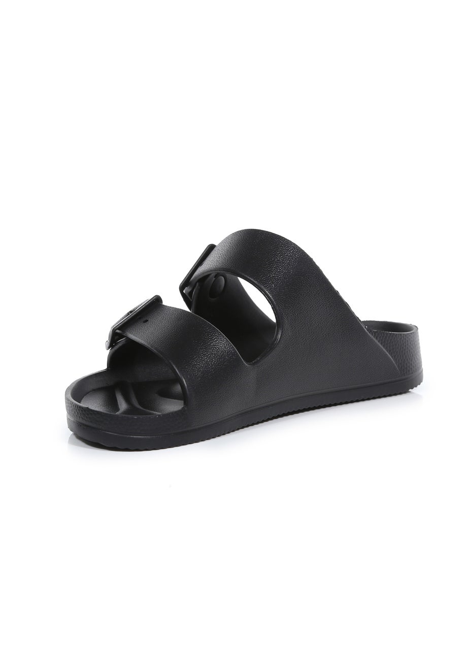 Regatta Black Brooklyn Sandals