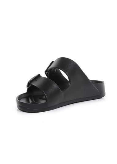 Regatta Black Brooklyn Sandals