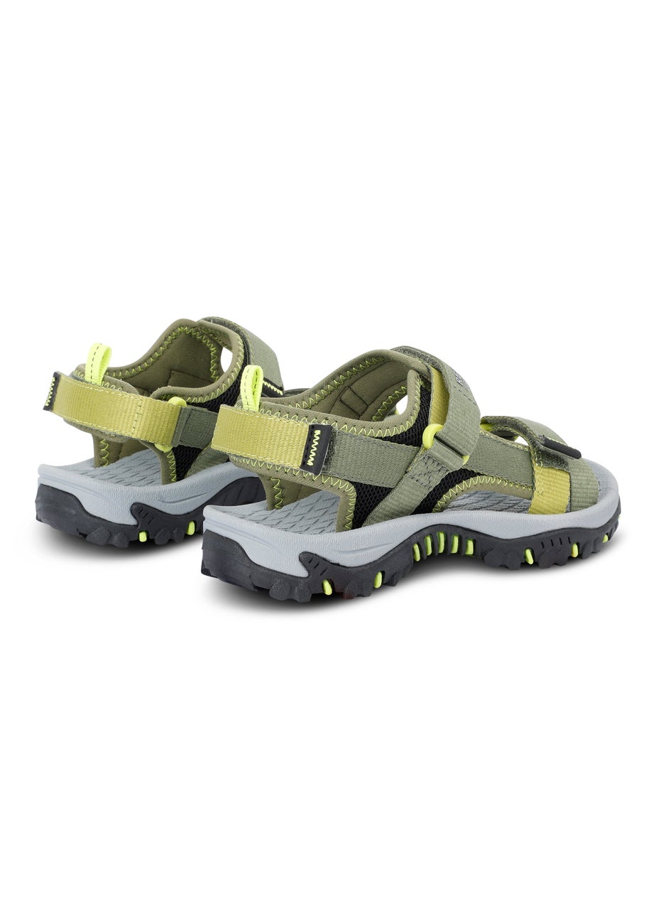 Regatta Nephrite Green Wild Lime Kids Blaze Sandals