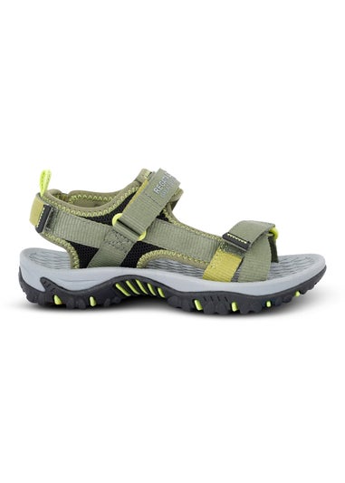 Regatta Nephrite Green Wild Lime Kids Blaze Sandals