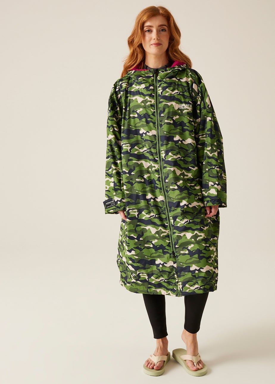 Regatta Cactus Camouflage Changing Waterproof Hydrofort Robe